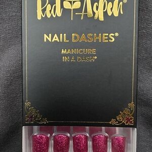 NIB Red Aspen Glitter Nail Dashes